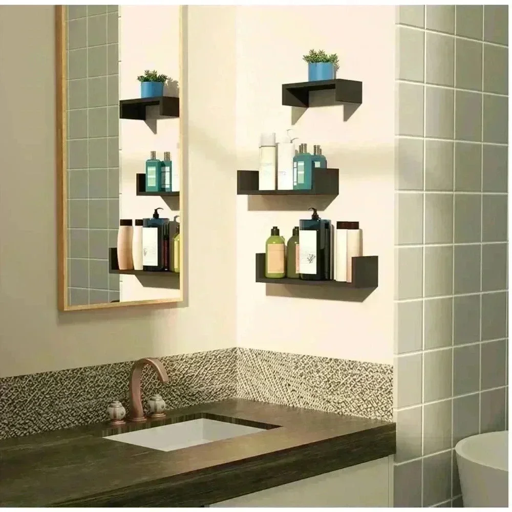Set of 3 floating shelves NIB